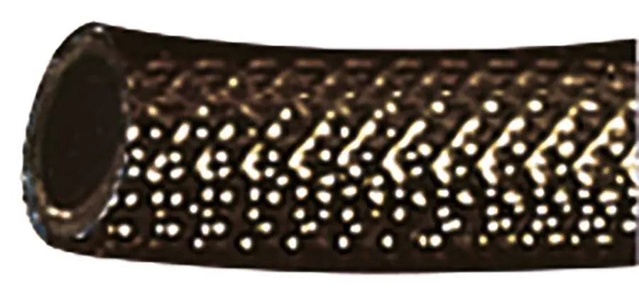 BRAIDED PVC TUBE BLACK CX12 12.0mm ID X 17.0mm OD X 30 MTR Copely