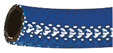 BRAIDED PVC TUBE BLUE 10mm ID X 14mm OD X 30 MTR Copely