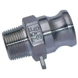 Camlock Part F BSPT Male Plug - AK Valves Ltd