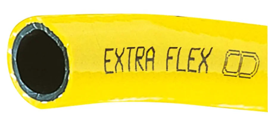 EXTRAFLEX REINFORCED PVC WATER HOSE YELLOW 25.0 X32.5mm X 25M Copely