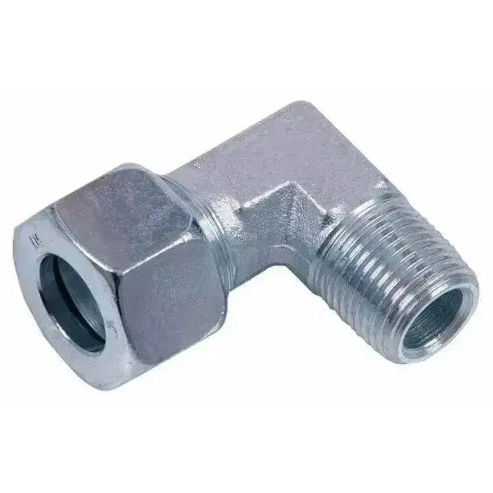 Extra Light (LL) Hydraulic Compression Male Stud Elbow - AK Valves Ltd