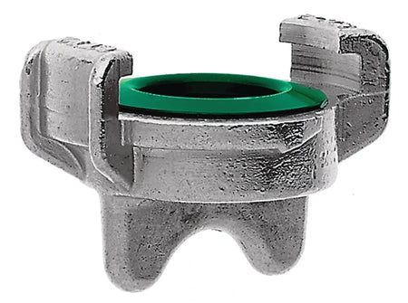 GEKA PLUS BLANK END CLAW COUPLING WITHOUT CHAIN S/STEEL LUDECKE