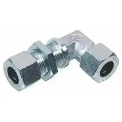 Heavy Series (S) Bulkhead Elbow Hydraulic Compression - AK Valves Ltd