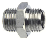 M5 MET EQUAL MALE NIPPLE CAMOZZI 2501 - M5 BRASS - AK Valves Ltd