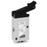 MANUAL VALVE LEVER TYPE 3/2 NC 1/4"PORT - AK Valves Ltd