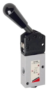 MANUAL VALVE LEVER TYPE 3/2 NC 1/4"PORT - AK Valves Ltd