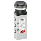 MANUAL VALVE PUSH BUTTON TYPE 5/2 1/8"PORT RED - AK Valves Ltd