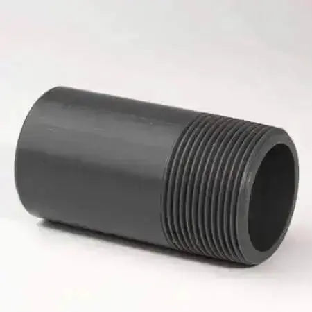 PVC - U Nipple Plain Imperial x Male Thread - AK Valves Ltd