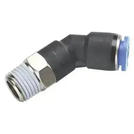 Pushin Male 45° Elbow Connector - AK Valves Ltd