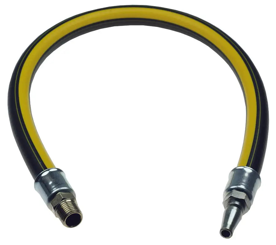 RUBBER ALLOY WHIP HOSE 10MM ID 0.5MTR 3/8" BSPT & PARKAIR 399 PARKAIR