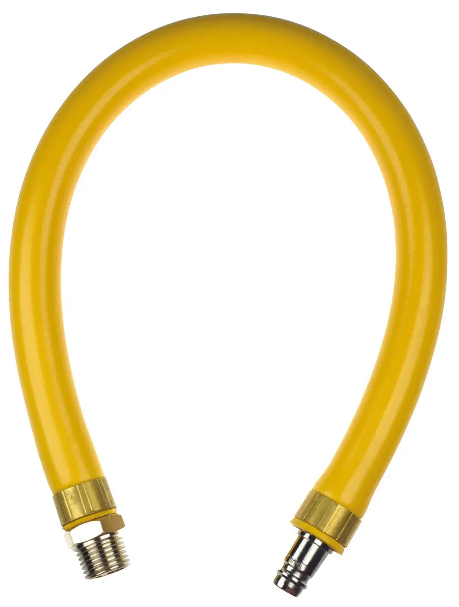 RUBBER ALLOY WHIP HOSE 19MM ID 0.5MTR 3/4" BSPT & CEJN 410 PARKAIR