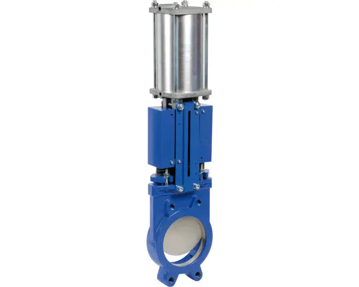 Sferaco 171 Knife Gate Valve 6" (DN150) PN10 Double Acting Pneumatic AK Valves Ltd