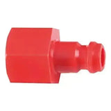TEFEN Acetal Red/Black Quick Connect Couplings - AK Valves Ltd