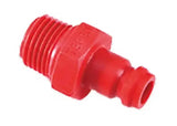 TEFEN Acetal Red/Black Quick Connect Couplings - AK Valves Ltd