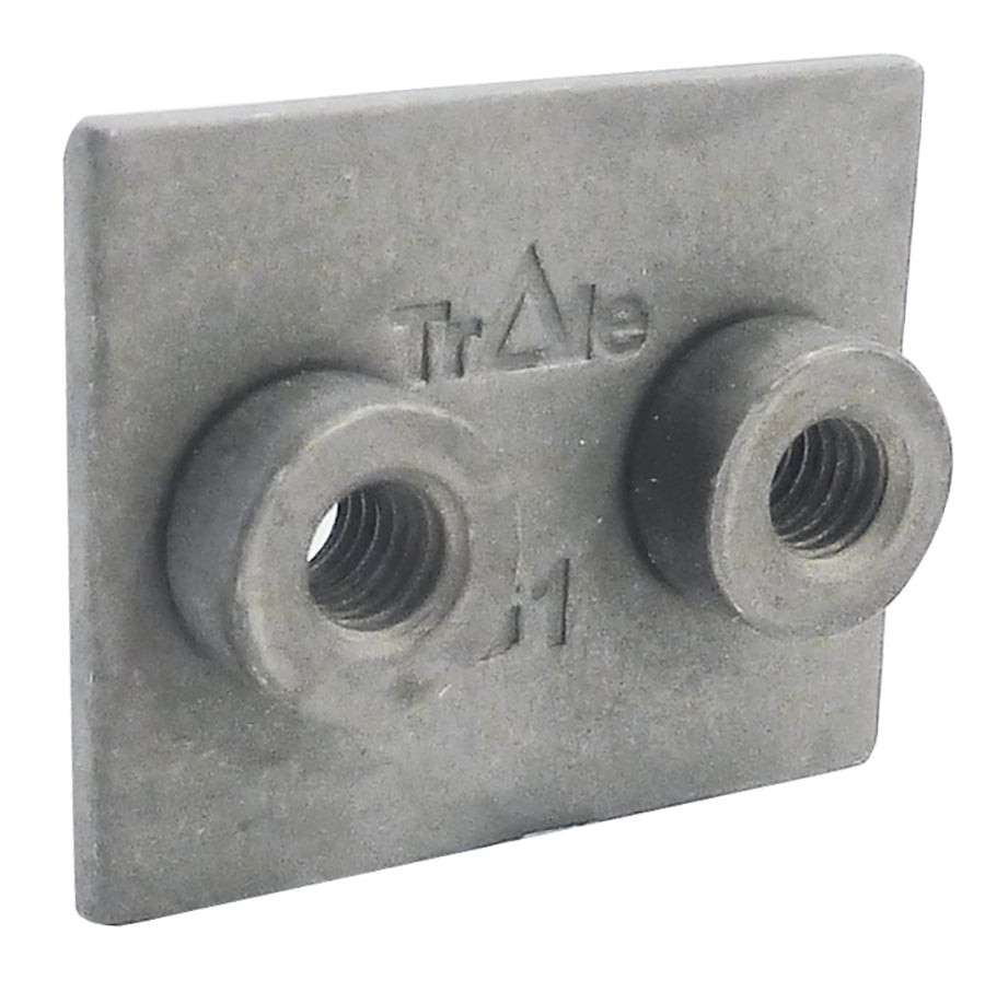 Weld Plate for Hydraulic Tube Clamp Group 3 AK Valves Ltd