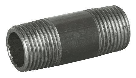 Black Barrel Nipple - AK Valves Ltd