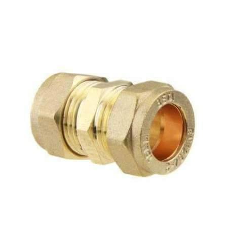 Brass Compression Straight Couplings - AK Valves Ltd