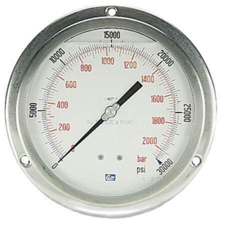 Cejn 150mm Dial Pressure Gauge Panel Mount - AK Valves Ltd