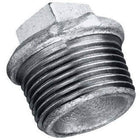 Galvanised Malleable Iron Beaded Male Plug - AK Valves Ltd