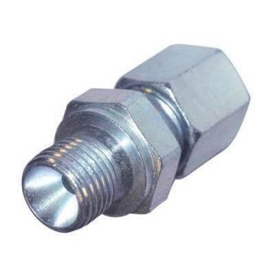 Heavy (S) Hydraulic Compression Male Stud Coupling BSPP Cone Seat - AK Valves Ltd